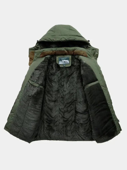 Military Hooded Jacket - Manly Man