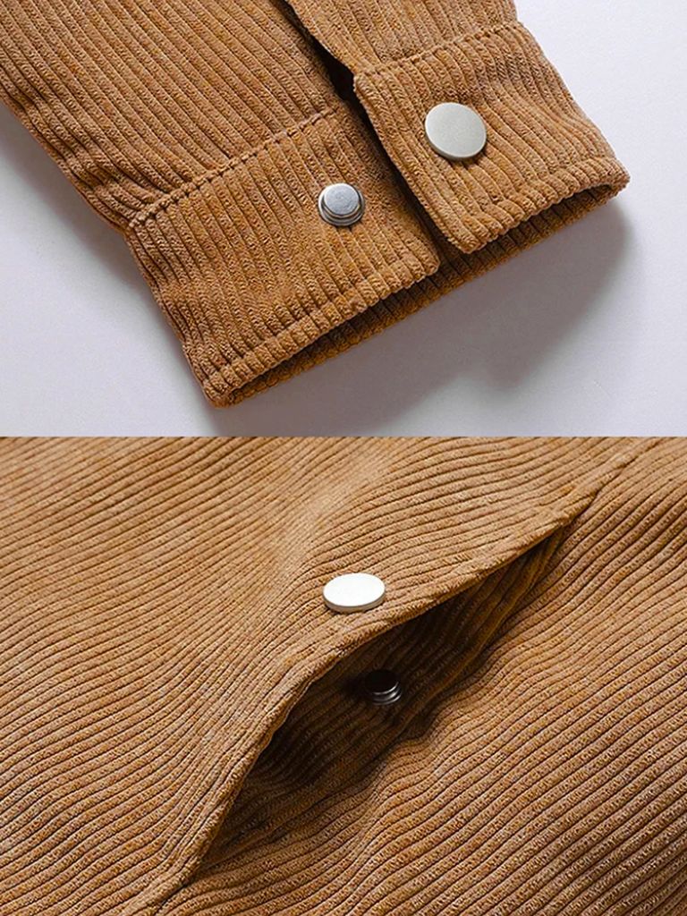 Minimalist Corduroy Sherpa Jacket - Manly Man