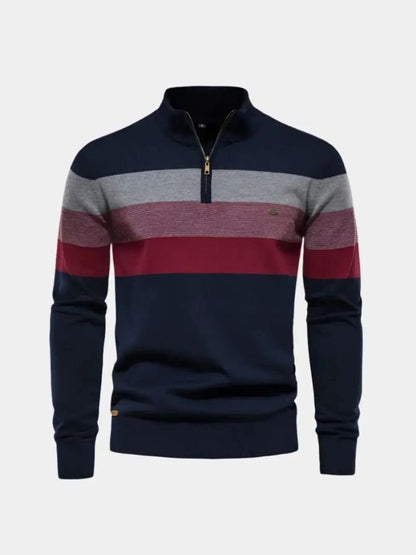 Minimalist High Collar Sweater - Manly Man