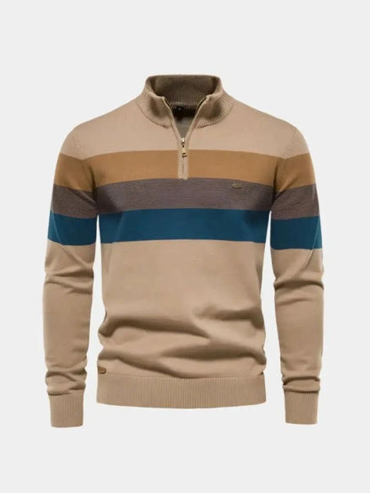 Minimalist High Collar Sweater - Manly Man