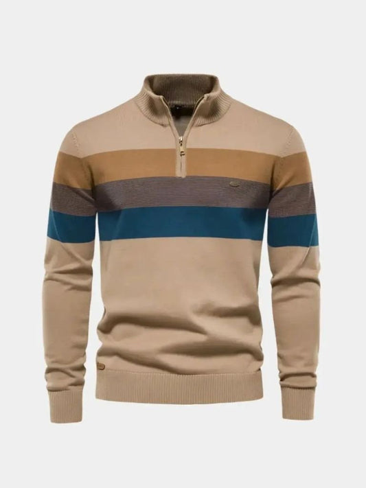 Minimalist High Collar Sweater - Manly Man