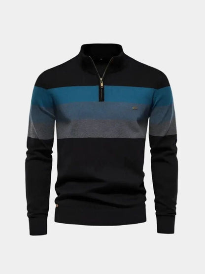 Minimalist High Collar Sweater - Manly Man