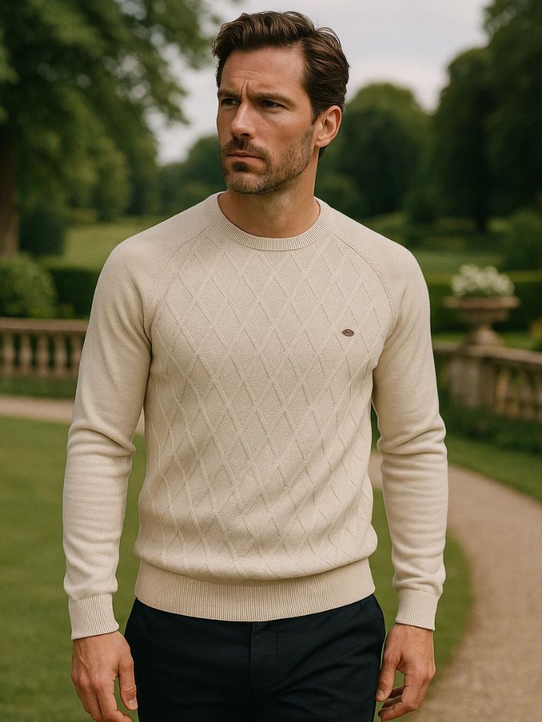 Minimalist Knit Pullover - Manly Man