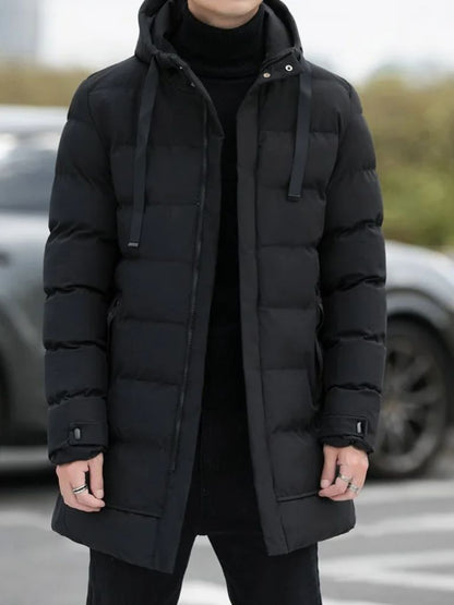 Minimalist Long Puffer Jacket - Manly Man
