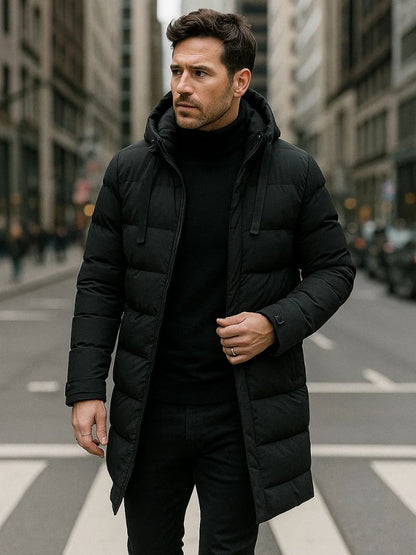 Minimalist Long Puffer Jacket - Manly Man