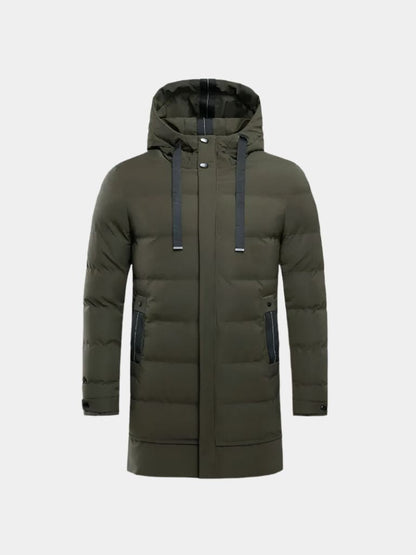 Minimalist Long Puffer Jacket - Manly Man