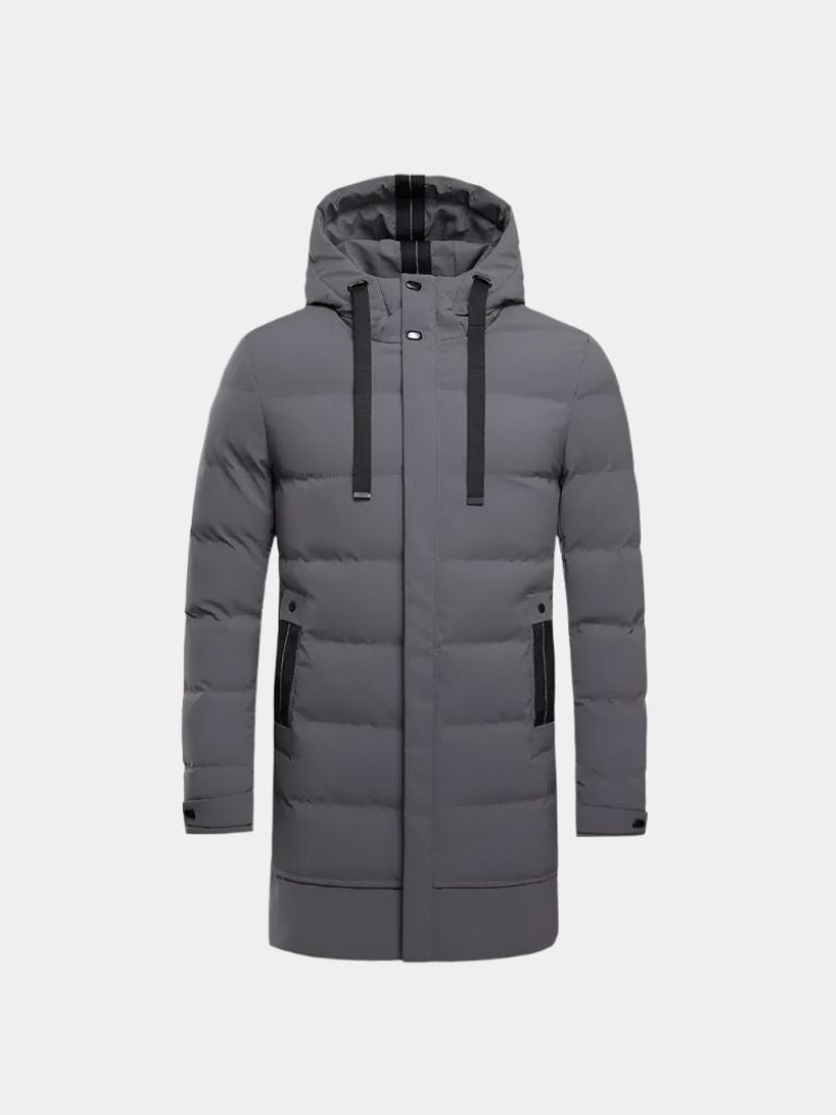 Minimalist Long Puffer Jacket - Manly Man