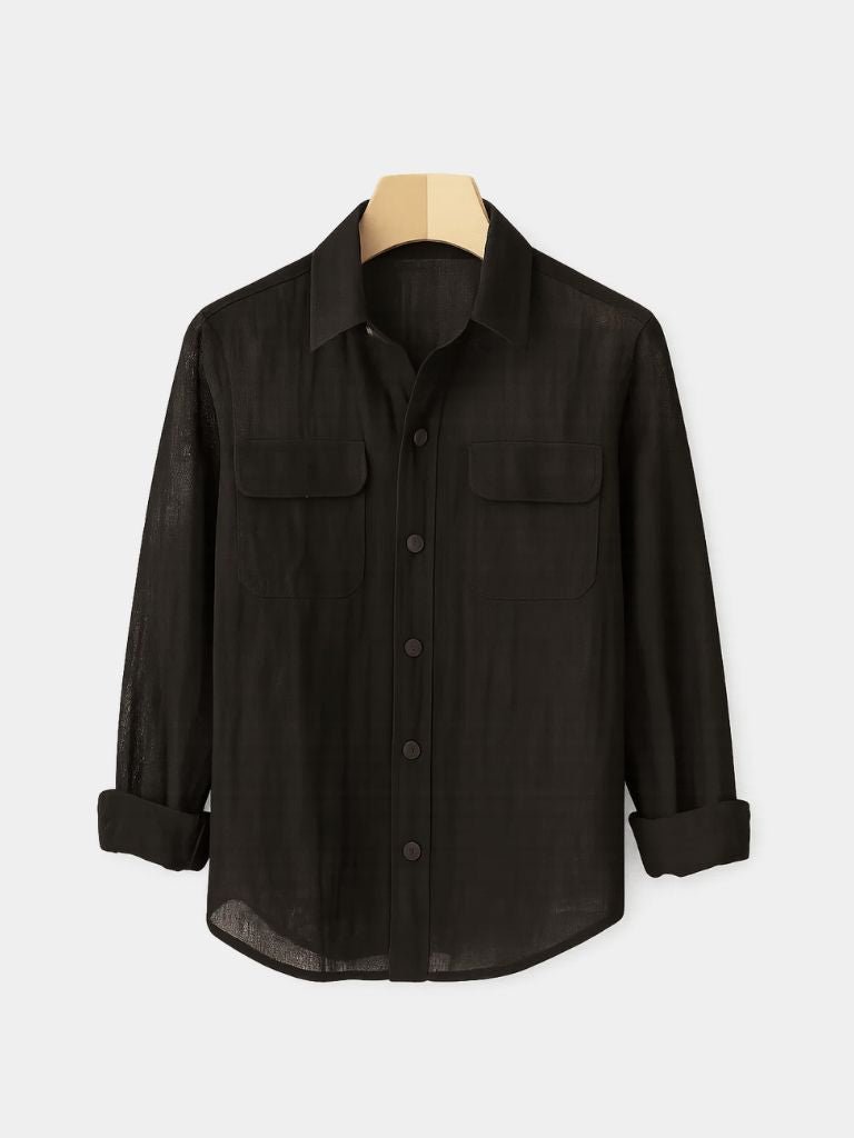 Minimalist Long Sleeve Shirt - Manly Man