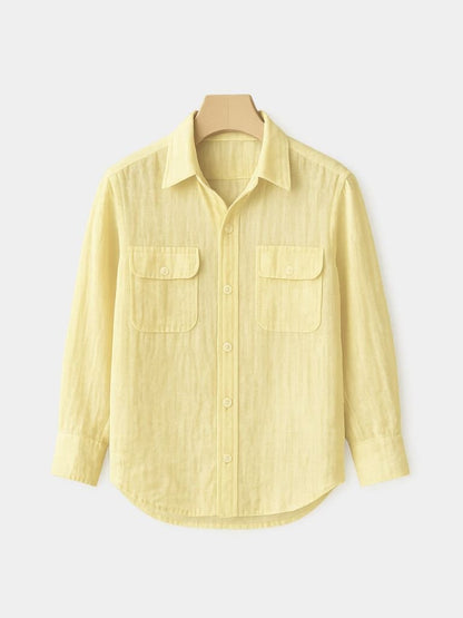 Minimalist Long Sleeve Shirt - Manly Man