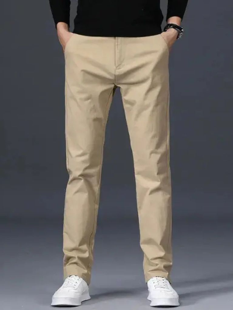 Minimalist Straight Trousers - Manly Man