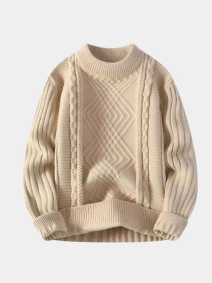 Minimalist Textured Sweater - Manly Man