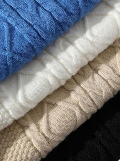 Minimalist Textured Sweater - Manly Man