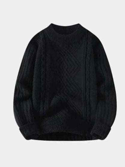 Minimalist Textured Sweater - Manly Man