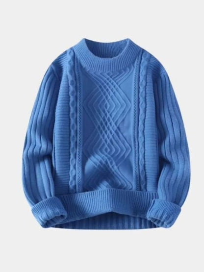 Minimalist Textured Sweater - Manly Man