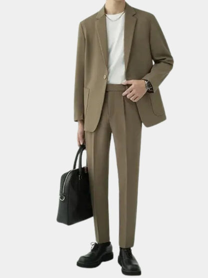 Modern Minimalist Suit Set - Manly Man