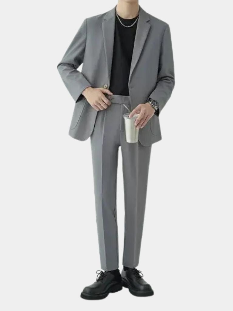 Modern Minimalist Suit Set - Manly Man