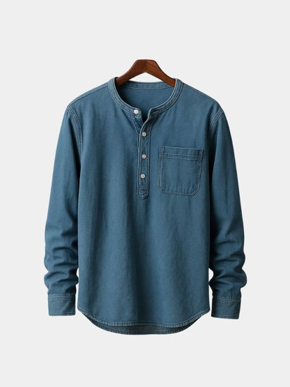 Nash Henley Long Sleeve Shirt – Manly Man