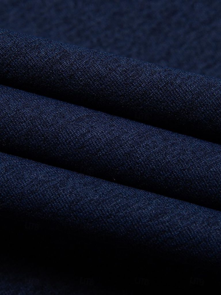 Polo Windsor azul marino – Hombre varonil