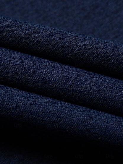 Polo Windsor azul marino – Hombre varonil