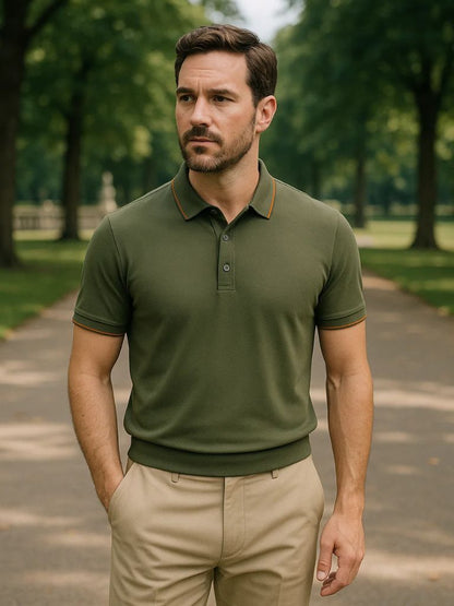 Noble Knit Polo Shirt - Manly Man