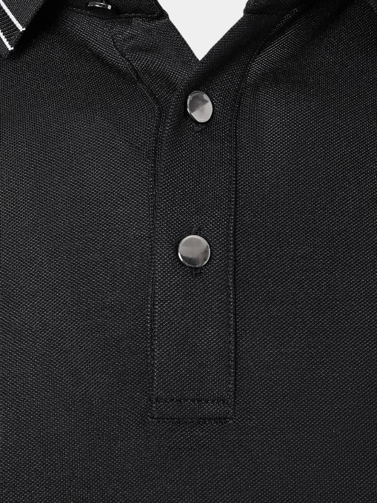 Obsidian Trim Polo – Manly Man