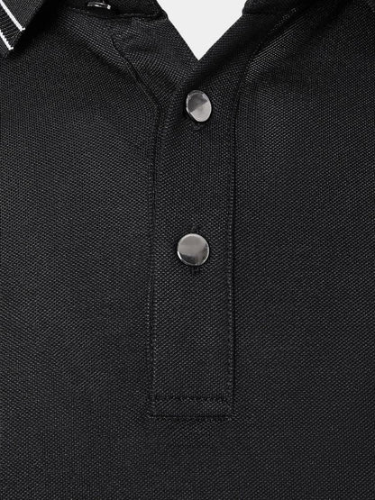 Obsidian Trim Polo – Manly Man