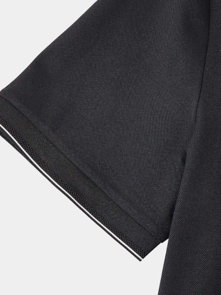 Obsidian Trim Polo – Manly Man