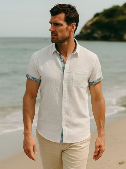 Ocean Detail Casual Shirt - Manly Man