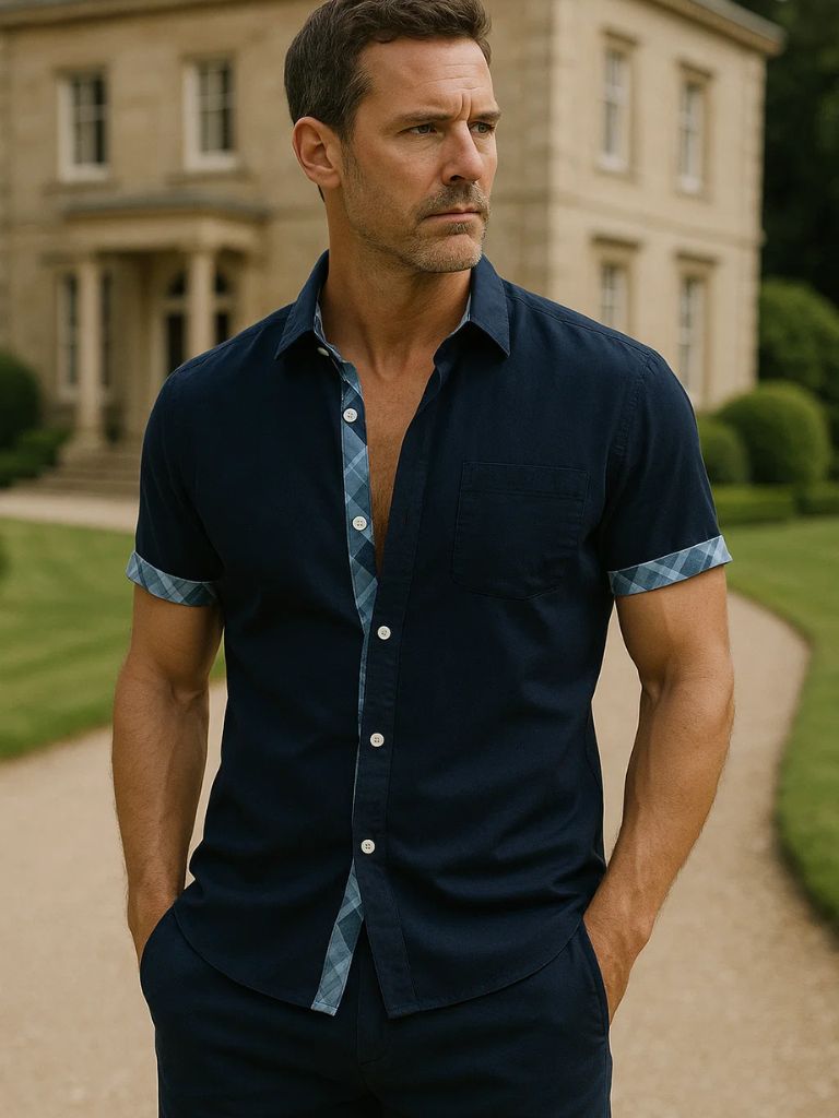 Ocean Detail Casual Shirt - Manly Man