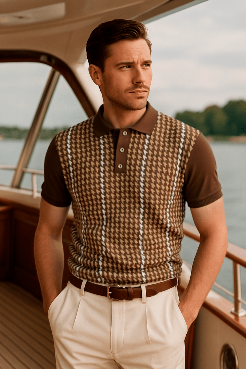 Old Money Aesthetic Polo Shirt - Manly Man