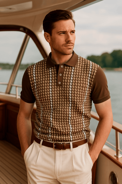 Old Money Aesthetic Polo Shirt - Manly Man