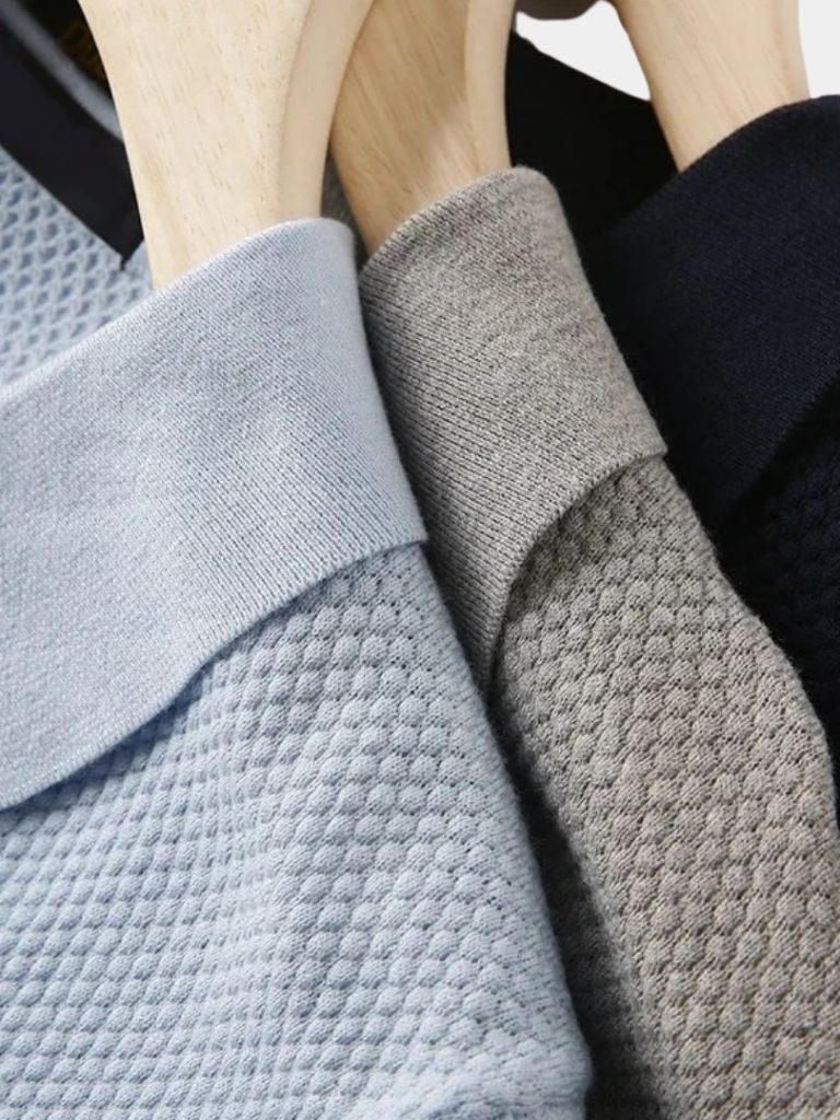 Old Money Cotton Polo Shirt - Manly Man