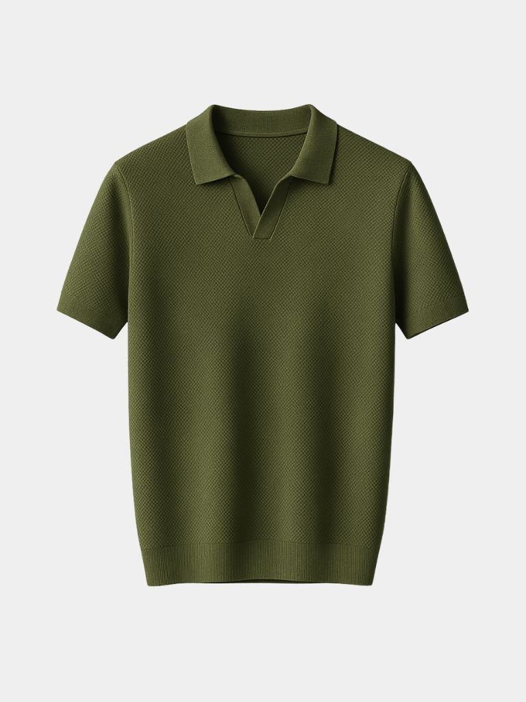Old Money Cotton Polo Shirt - Manly Man