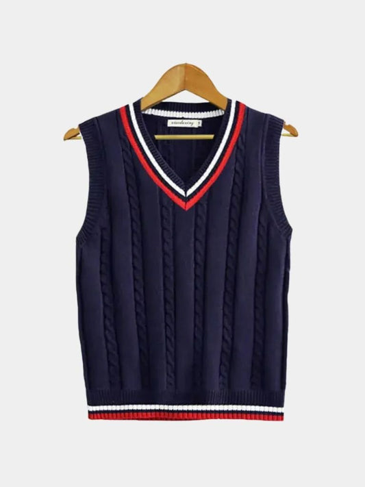 Old Money Essential Knit Vest - Manly Man