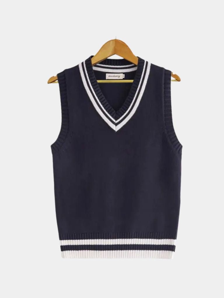 Old Money Essential Knit Vest - Manly Man