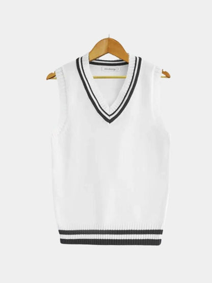 Old Money Essential Knit Vest - Manly Man