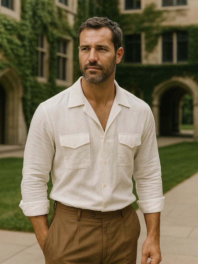 Old Money Long Sleeve Shirt - Manly Man