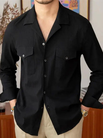 Old Money Long Sleeve Shirt - Manly Man