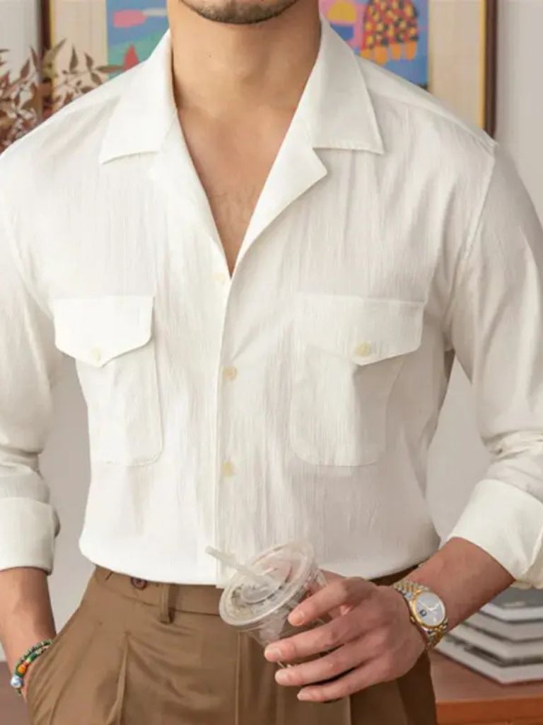 Old Money Long Sleeve Shirt - Manly Man