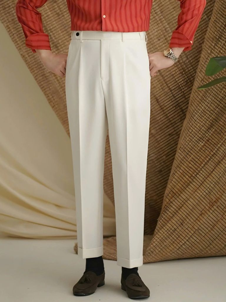 Premium Classic Elastic Trousers - Manly Man