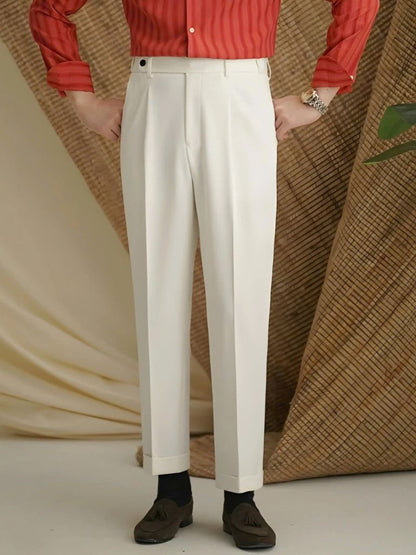 Premium Classic Elastic Trousers - Manly Man