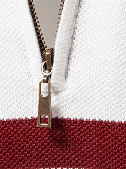 Suéter con cremallera de un cuarto - Manly Man