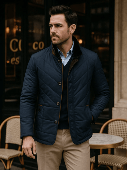 Quilted Winter Jacket - Manly Man