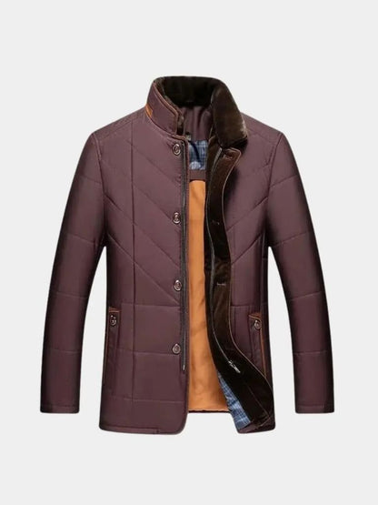 Quilted Winter Jacket - Manly Man