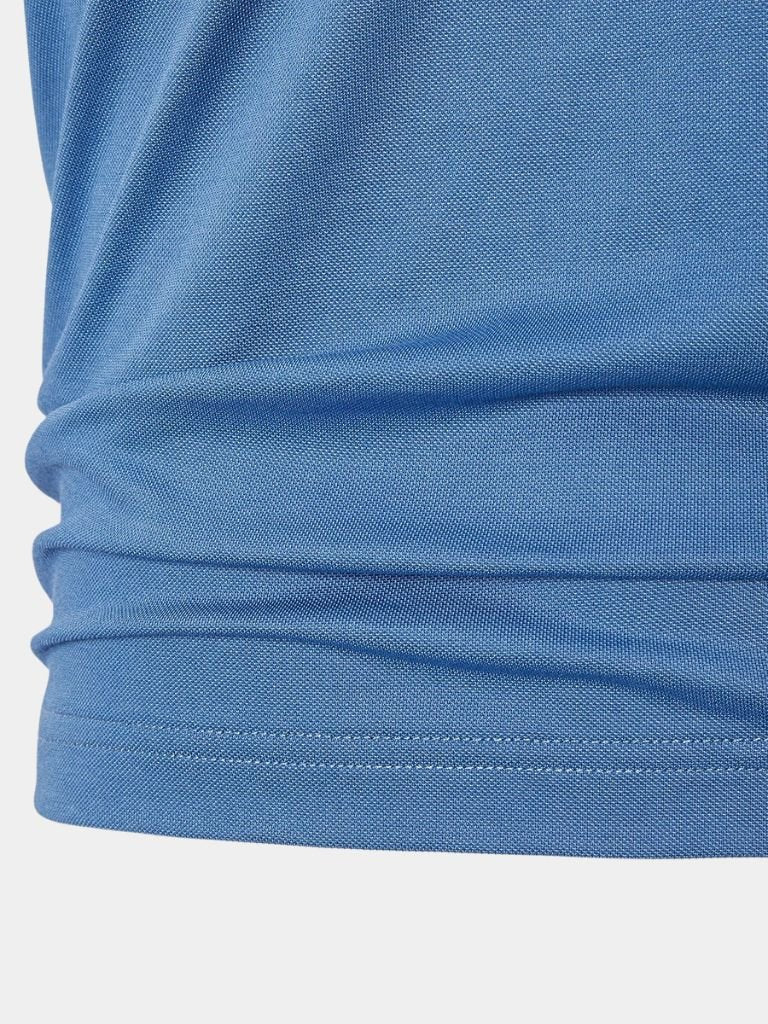 Regis Quarter Zip Polo – Manly Man