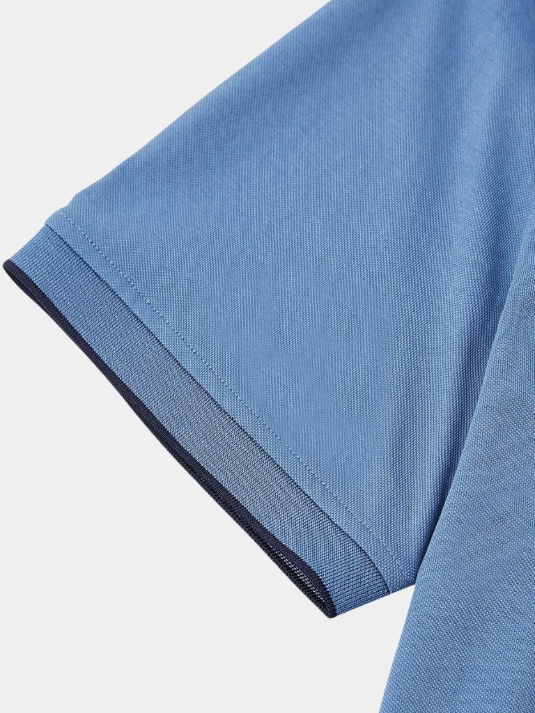 Regis Quarter Zip Polo – Manly Man