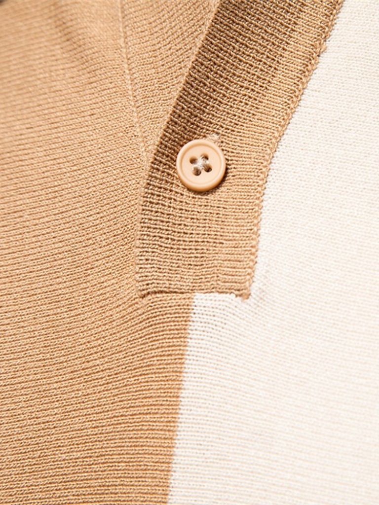 Retro Stripe Polo – Manly Man