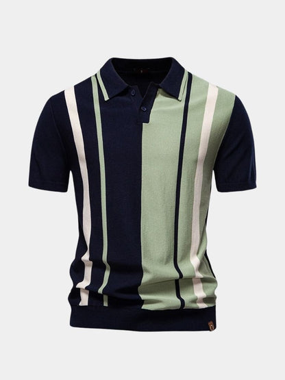 Retro Stripe Polo – Manly Man