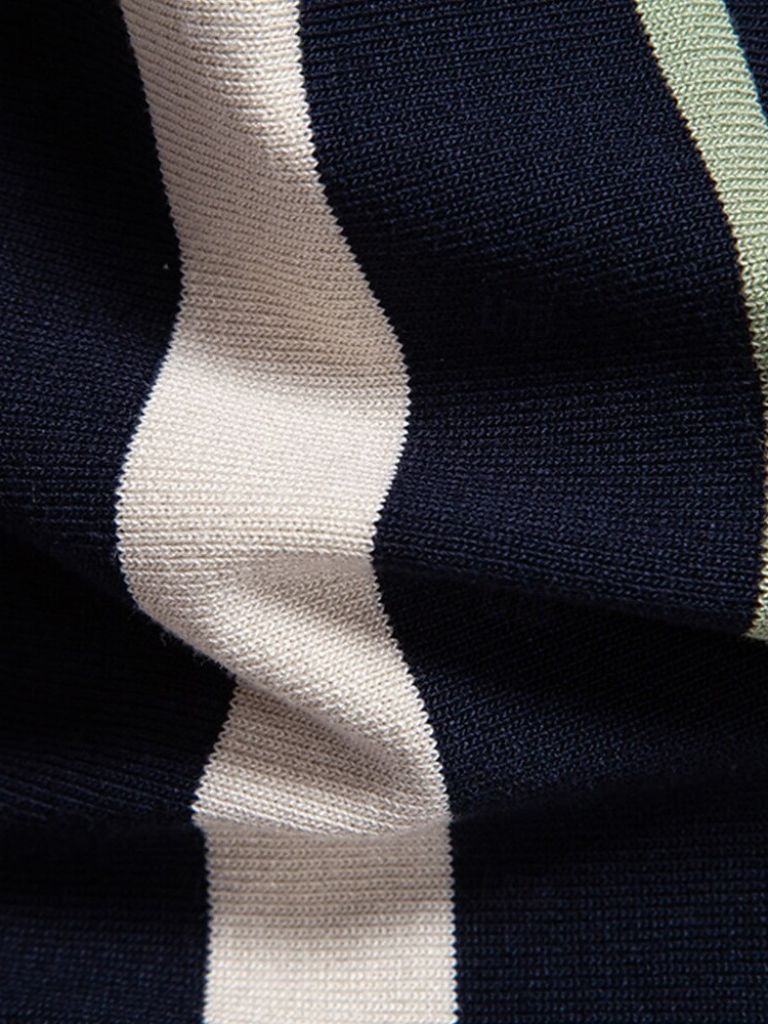 Retro Stripe Polo – Manly Man