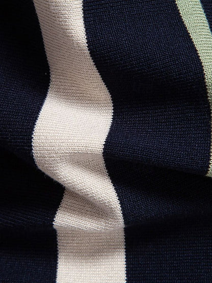 Retro Stripe Polo – Manly Man